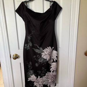 Ted Baker Bardot bodycon dress, size 8-10
